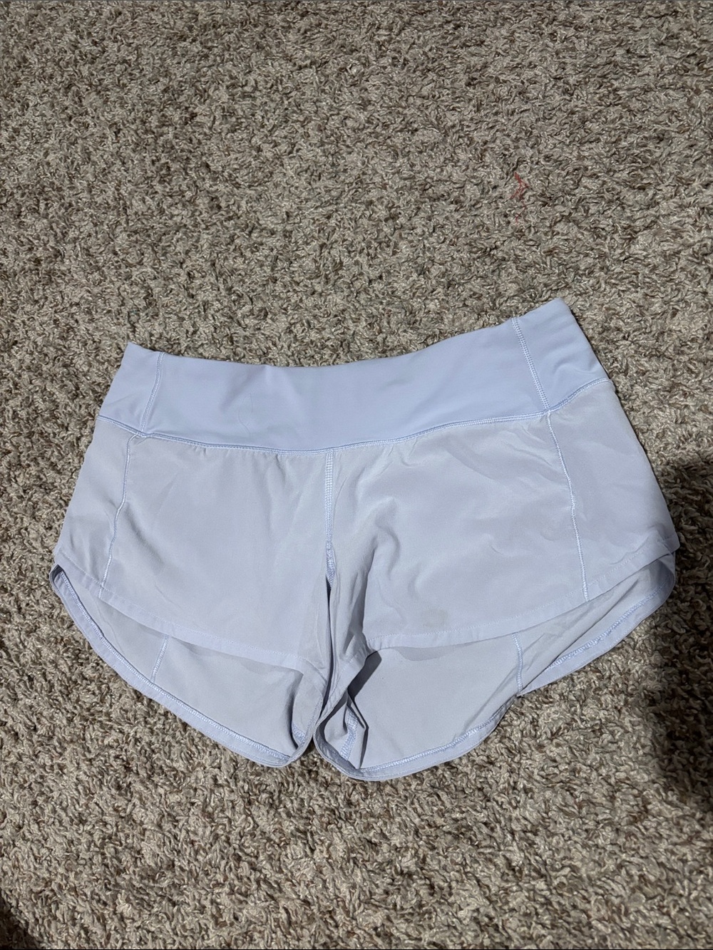 lululemon athletica Light Lavender Running Shorts